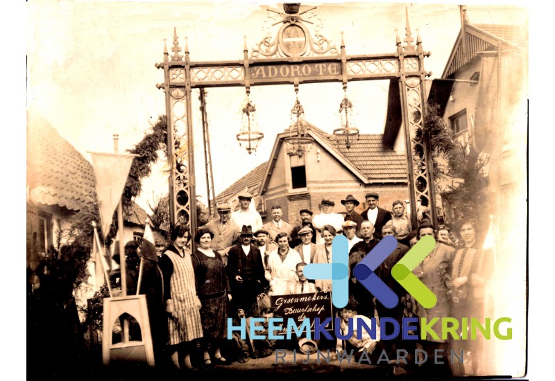 Buurt Zwartesluis 1929 Coll M.Snip-Janssen